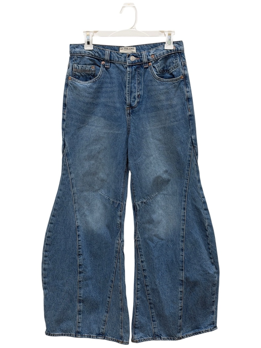 Free people Eden High Slouchy Flare Jeans - Picture 5 of 8